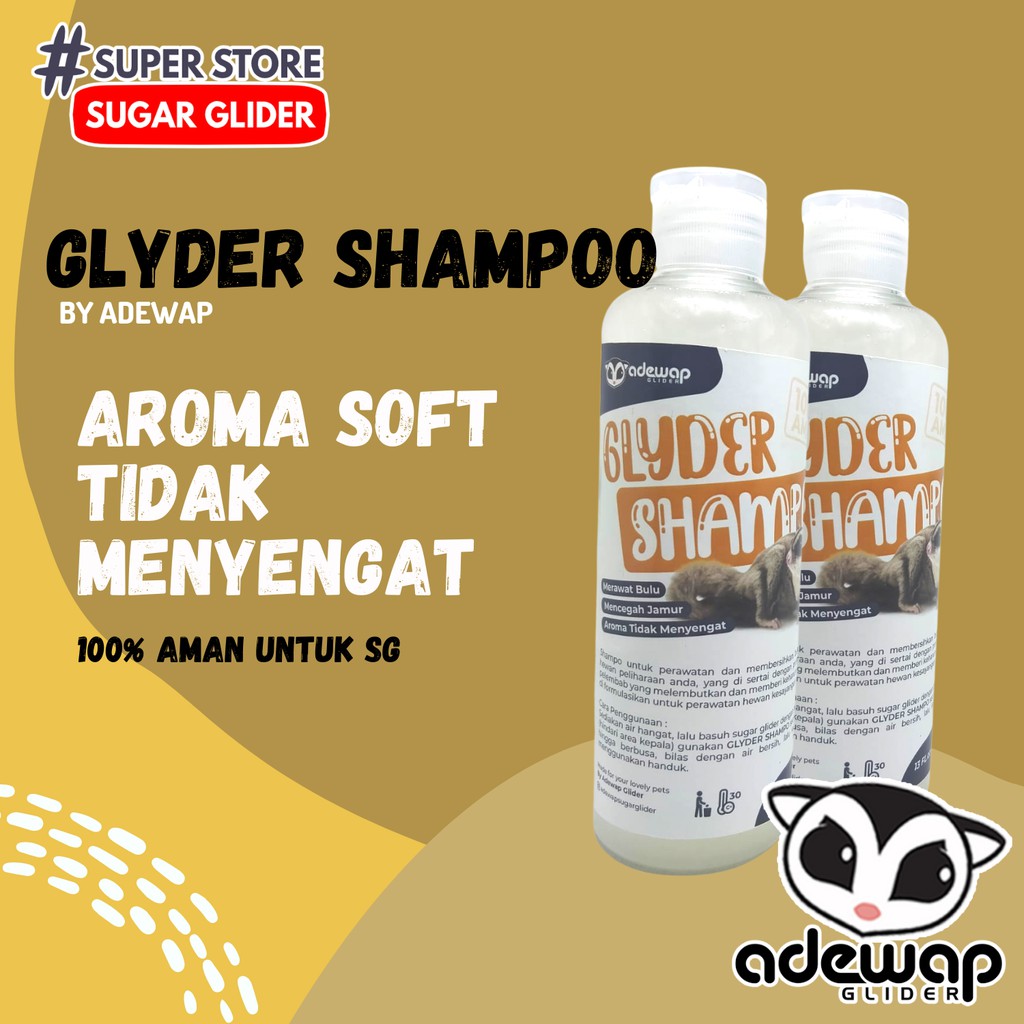 ADEWAP GLIDER Shampoo Hewan Peliharan Sugar Glider