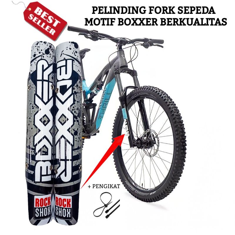 [ PROMO ] Fork Guard Sepeda Mtb Motif BOXXER / Pelindung Fork Sepeda / Pelindung Shock Sepeda Mtb