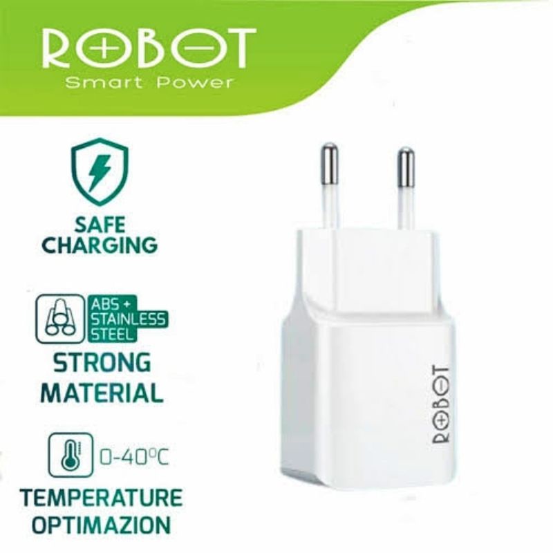 Adaptor Charger Robot/ Adapter Kepala Charger Smart Charging Multi Protection