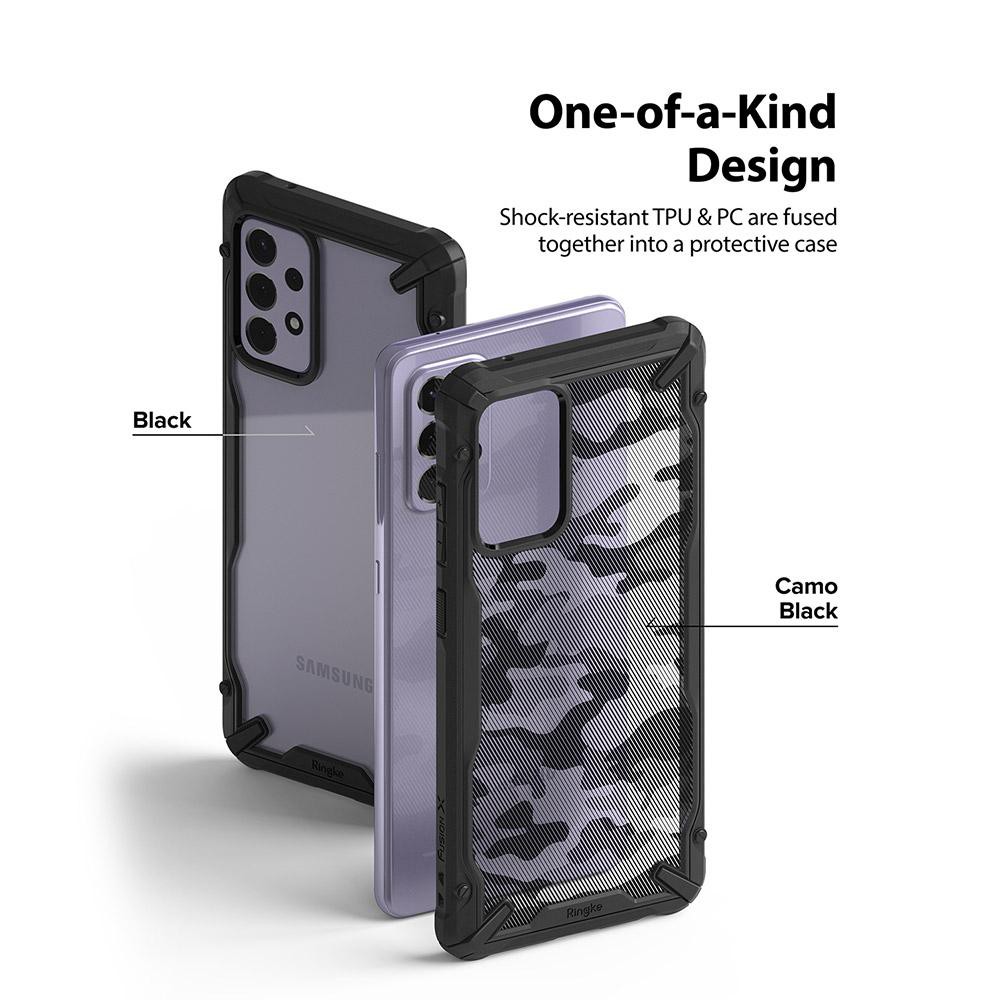 Case Samsung Galaxy A52 / A72 Ringke Fusion X Anti Crack Casing