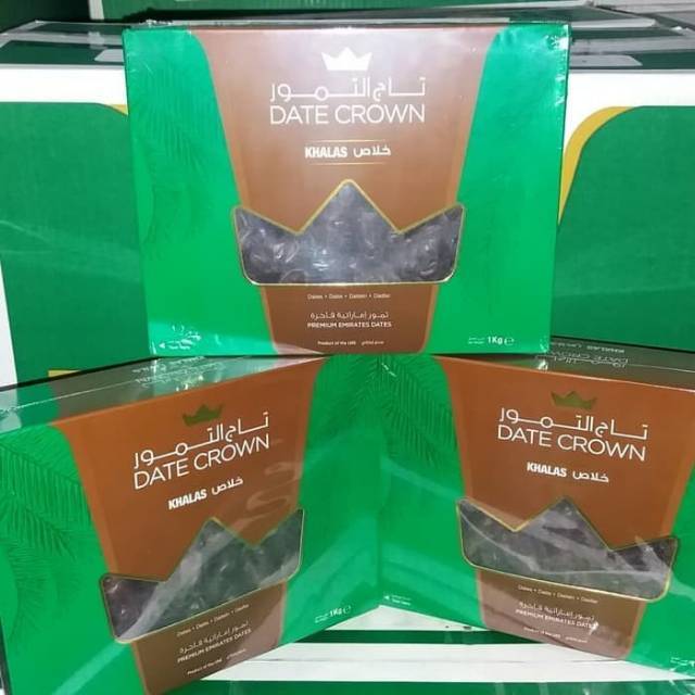 

Kurma Date Crown Khalas 1 Kg / Kholas ORIGINAL Dates 1kg