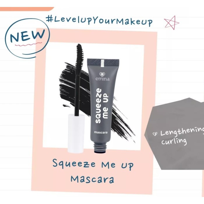 EMINA Squeeze Me Up Mascara 8g