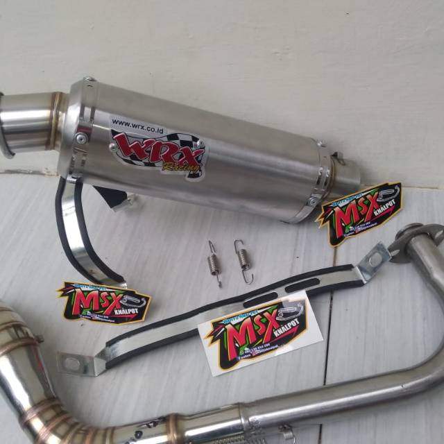 Knalpot wrx racing racing for mio beat vario nmax aerox dll