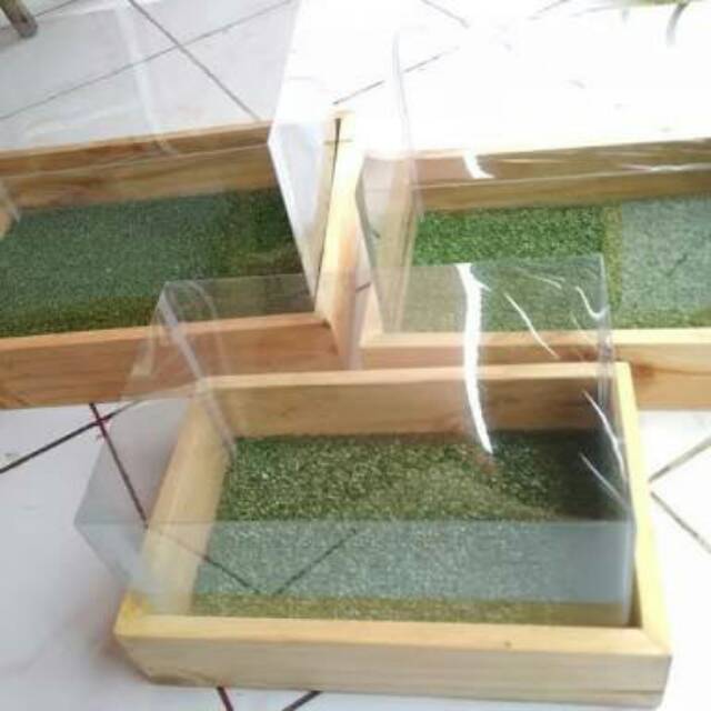 TUTUP HANTARAN MIKA tinggi 20cm