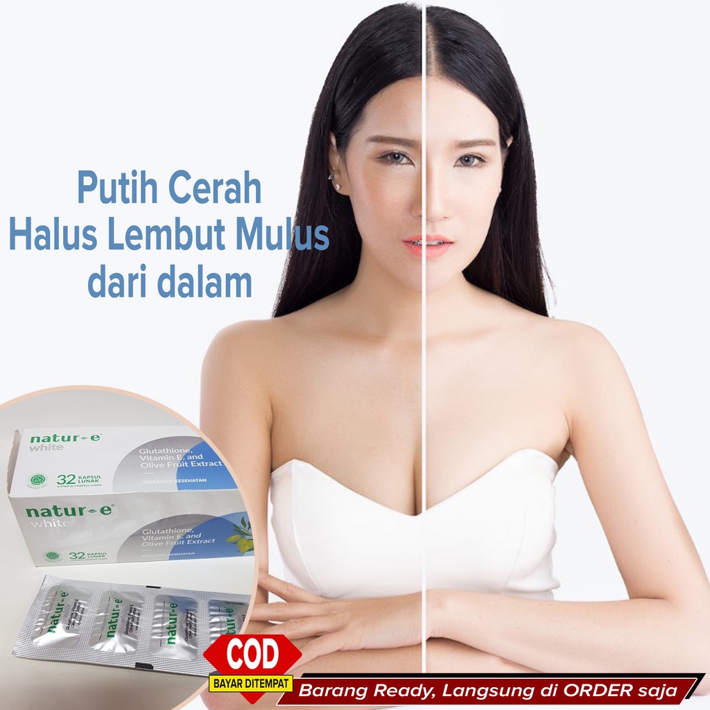Pemutih Pencerah Kulit Badan Wajah AMPUH Aman Mencerahkan melembutkan Menghaluskan dari dalam ~ Natu