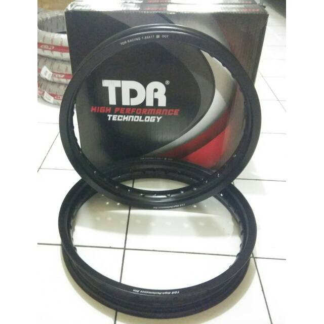 Pelek velg TDR ring 17 lebar 185 dan 215