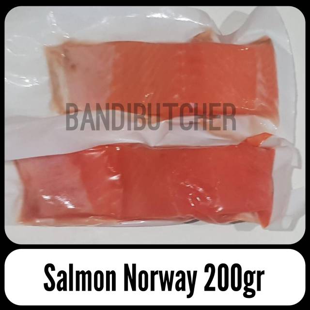 Ikan Salmon Atlantik Fillet Steak Murah / Ikan Salmon Premium Segar