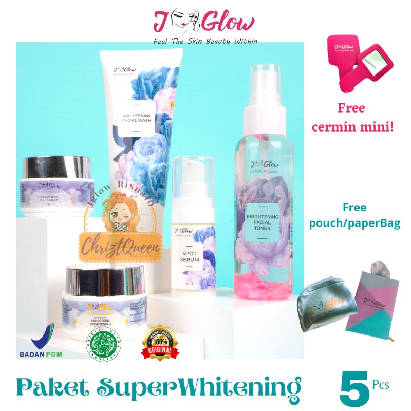 JglowPaketSuperWhitening/Skincare BPOM