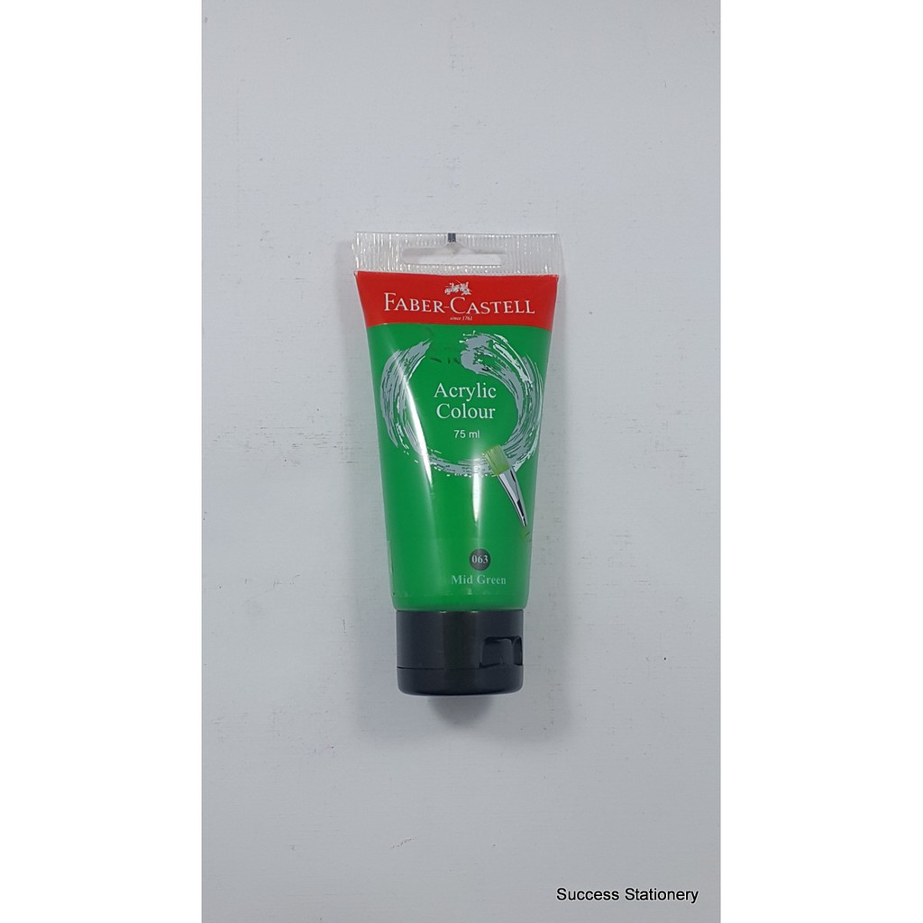 

FABER ACRYLIC 75 ML MID GREEN