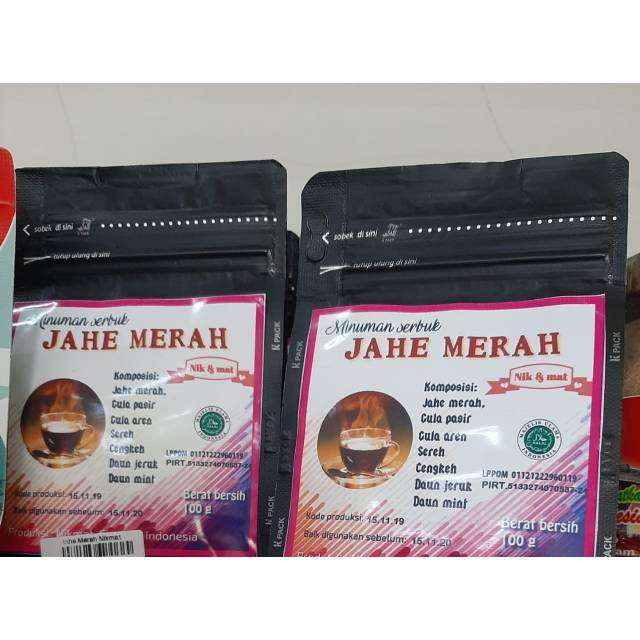 

Jahe Merah Serbuk Nikmat