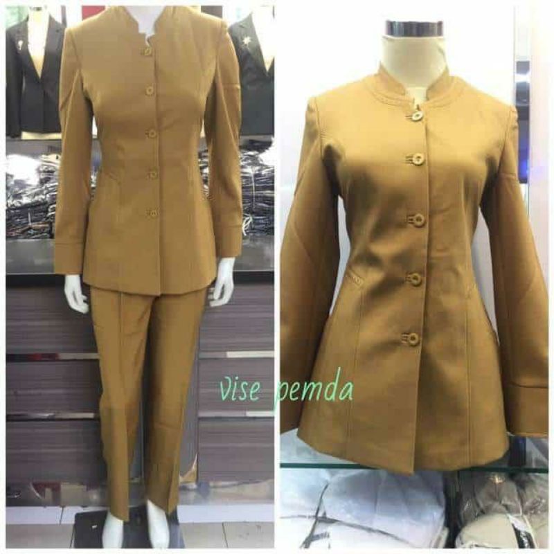 STELAN BLEZER PEMDA MUDA CELANA/SERAGAM PNS/SERAGAM GURU/ASN/SERAGAM DINAS/STELAN PEMDA MUDA CELANA