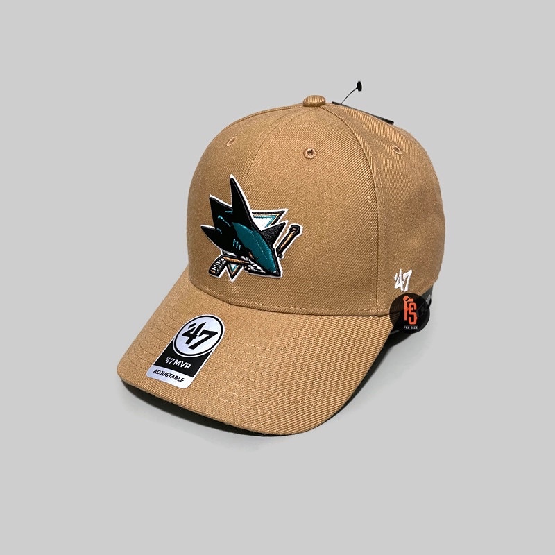 TOPI ORIGINAL 47 MVP SAN JOSE SHARKS SNAP CAMEL