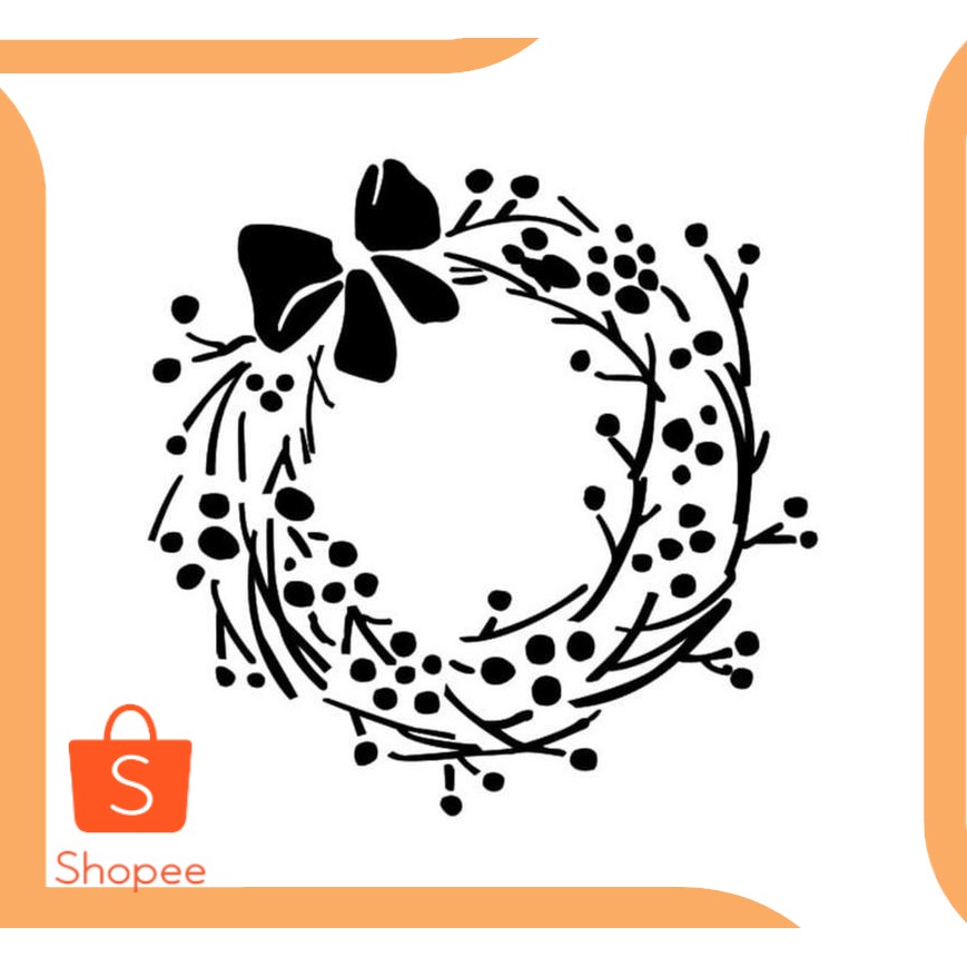 

Unik tools Christmas Holiday Wreath Soap Stamp Stempel Sabun MAGA 19DEZ Limited