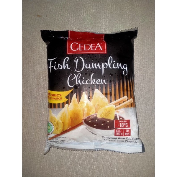

Cedea Fish Dumpling Chicken 200gr