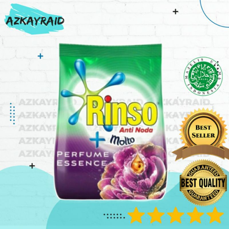 Rinso + Molto bubuk kemasan 240gram