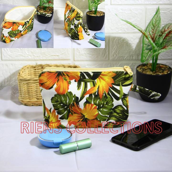 POUCH KANVAS – DOMPET KANVAS – DOMPET WANITA MOTIF LENGKAP