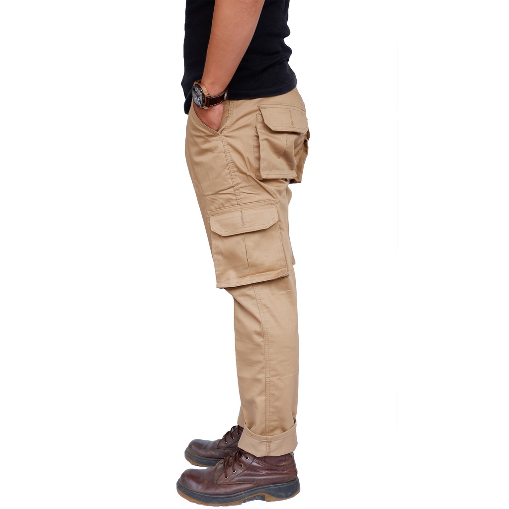 YANG LAGI HITS Celana Cargo Panjang Pria size 27-44 slimfit Army Loreng Ufc Venum Mma Pantai Gym Lari Fitnes