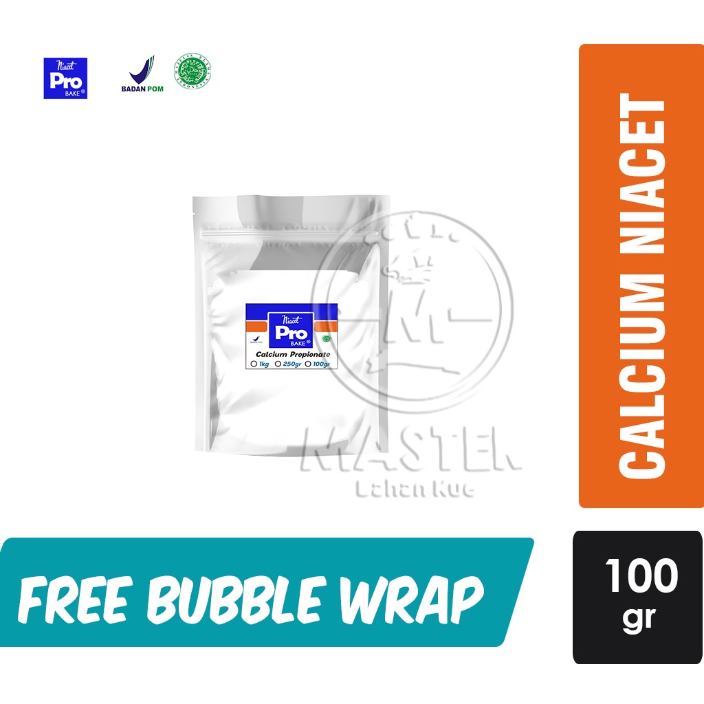 

Calcium Propionate Granular / Kalsium Niacet Pro Bake / Pengawet Makanan [100 gr]