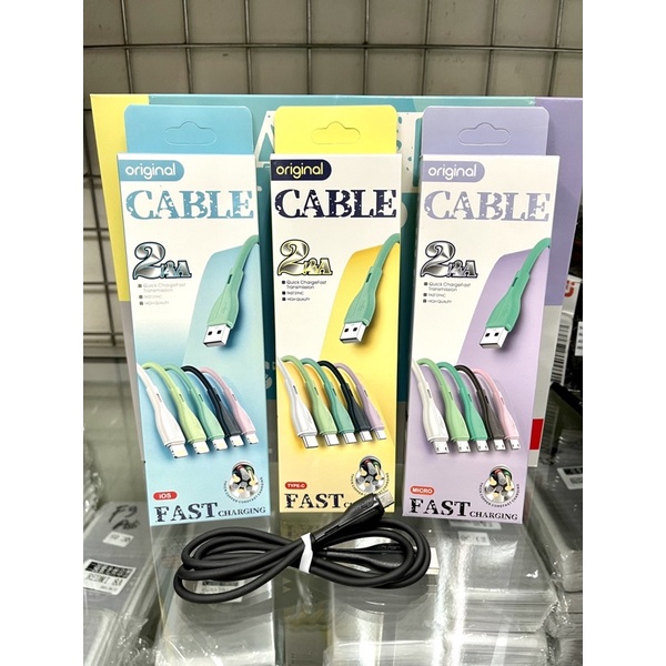 Kabel Data Original Cable 2.4A Quick Charger High Quality