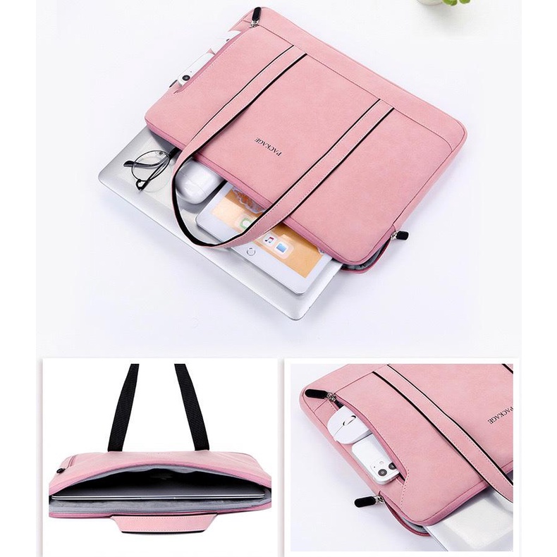 Tas Laptop Jinjing Handstrap Remoid New Doll Slevee Case Waterproof 12 13 14 15 15.6 inch