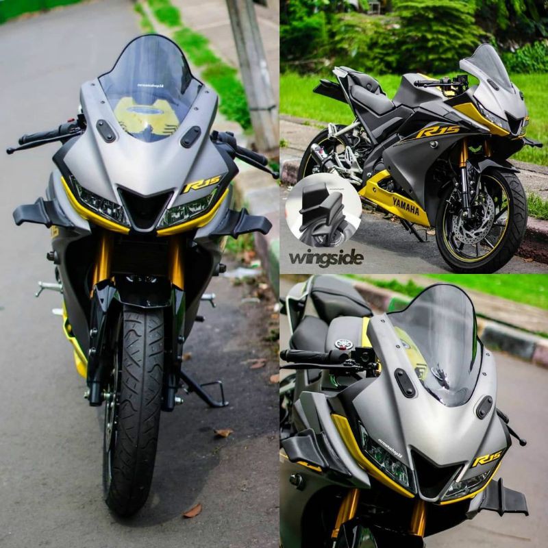 WING SIDE WINGLET AERO WINGLET SAMPING UNIVERSAL MOTOR