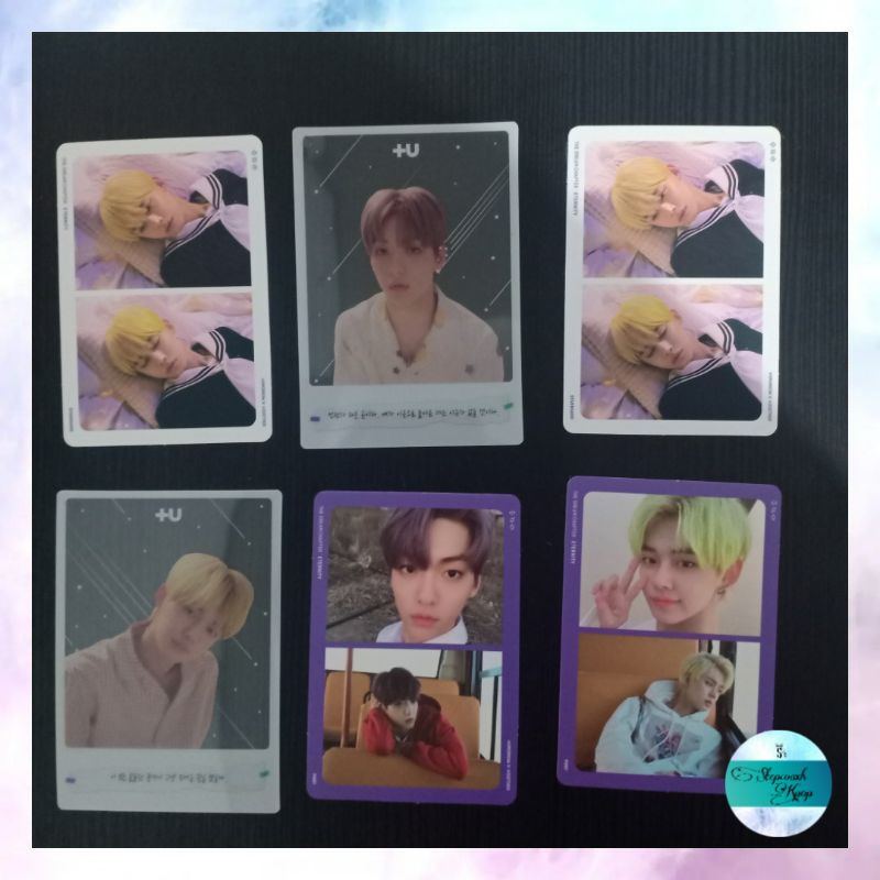 TXT - The Dream Chapter: Eternity Yeonjun Pc Soobin Transparant Card