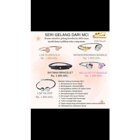 gelang MCI hello kitty