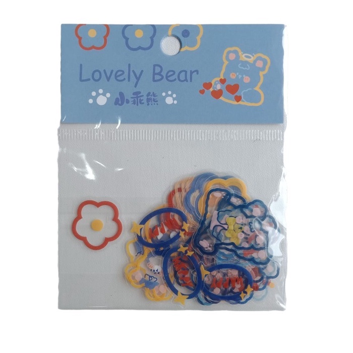 

Sticker Motif DJ08-2030 (pcs) - LOVELY BEAR