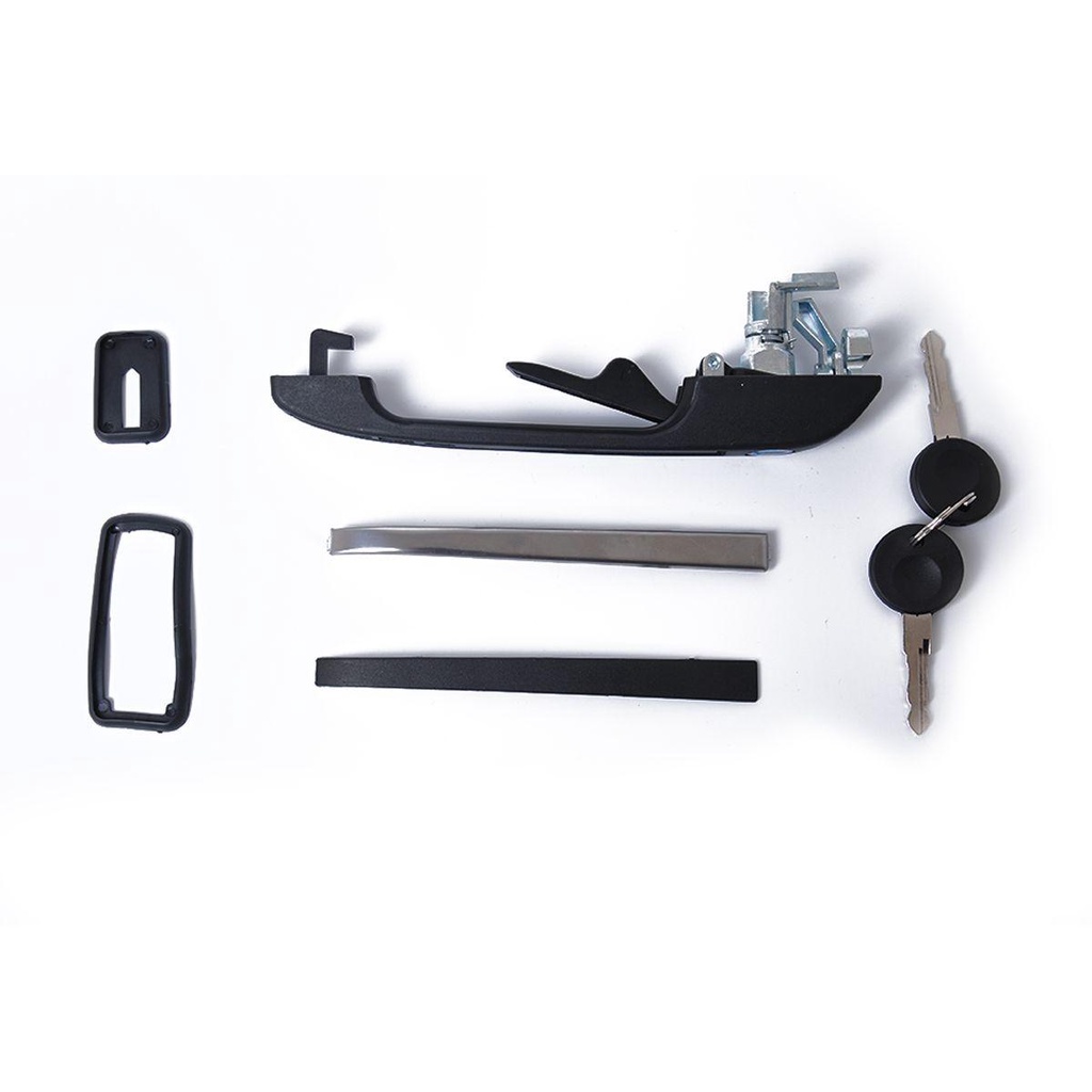 Populer Handle Pintu Pengganti Mobil Mobil Part Kiri/Kanan Luar Knob Pintu Untuk VW Volkswagen Golf Jetta Passat