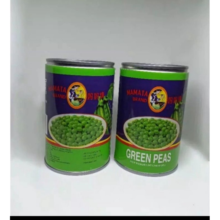 

Mamata Green Peas / Kacang Polong Kaleng 397 Gram