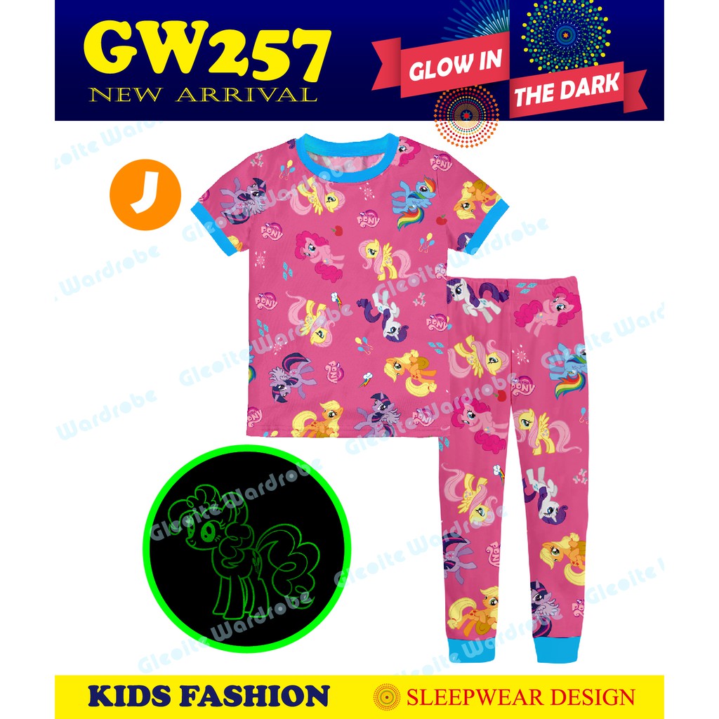 GW257-J - Piyama Anak - My Little Pony size 8T-13T