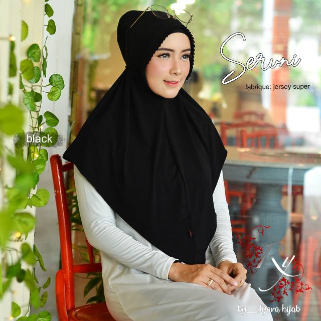 Bergo Daily Seruni Tali Belakang original Tyara Hijab