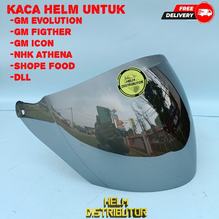 Kaca Helm GM Evolution / Kaca Helm GM Figther DLL