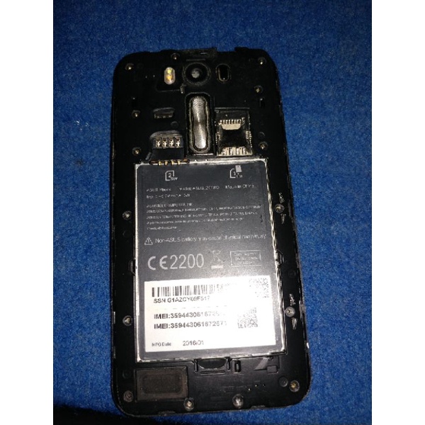 mesin  asus laser 2 Z00RD minus