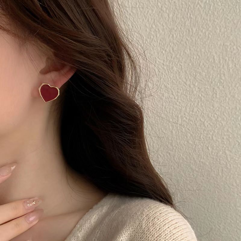 (Hello Girl) E43 Sepasang Anting Fashion Wanita Jepit  Gaya Korea Import