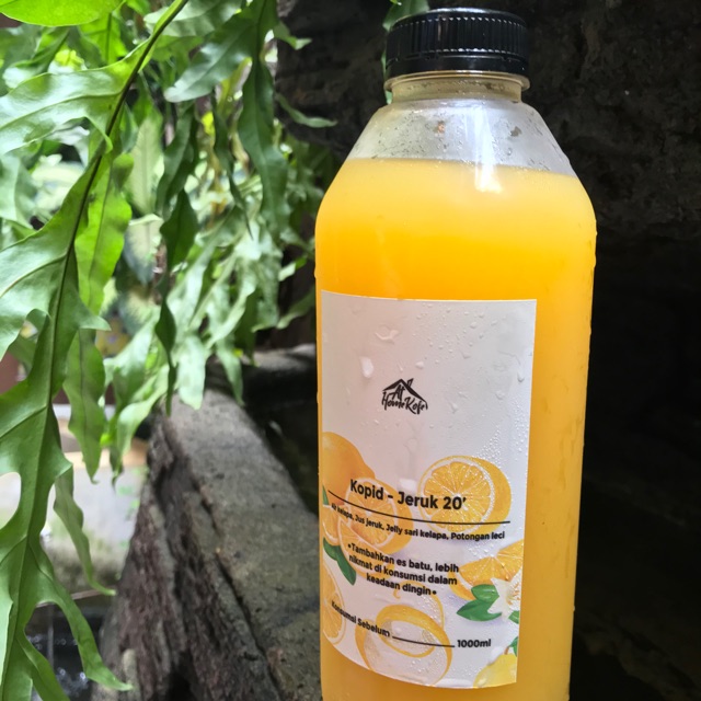 

Iced Orange Jeruk Fresh - 1 Liter / 1000 ml