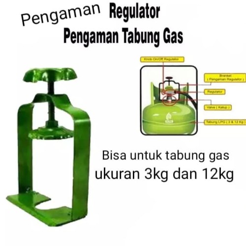 Pengaman Regulator Gas 3kg & 12kg Pengaman Tabung Gas
