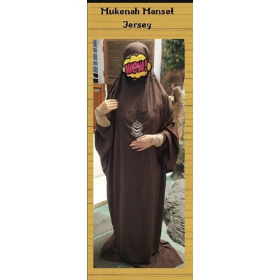 MUKENA HADRAMAUT TEROMPAH  LENGAN MANSET MODEL GHANIYAH