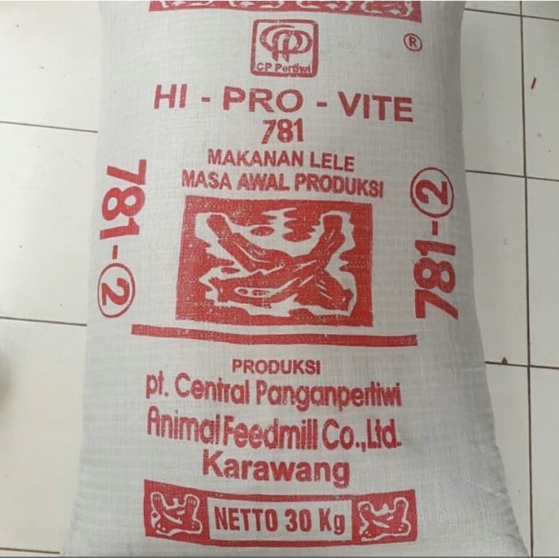 pelet 781-2 - 1 karung 30kg - pakan ikan - pelet ikan