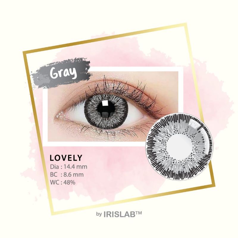 Softlens Warna Minus dan normal Living Color Lovely