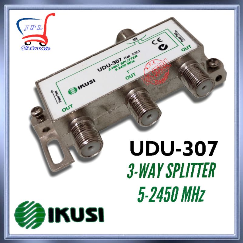 SPLITTER 3 WAY MERK IKUSI UDU-307  /SPLITER IKUSI UDU- 307 3 WAY/SPLITTER UDU-307