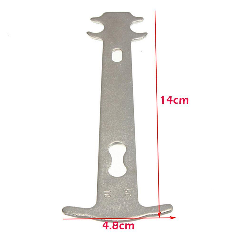 R-FLOWER Bike Chain Checker High Quality Bicycle Repair Pengukur Pemeliharaan Sepeda Check Ruler