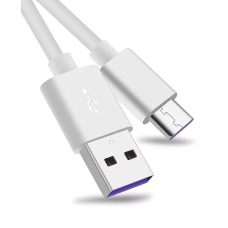 Kabel Data USB OPPO VOOC 4A A5 2020 / A9 2020 / R17 / A91 / A53 / Reno Super fas charging Micro type c