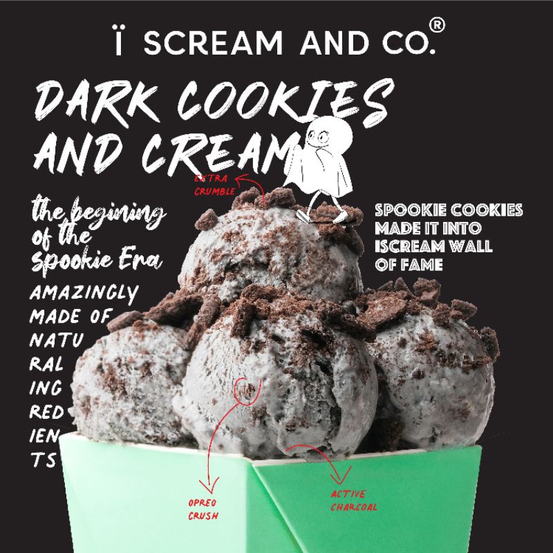 

Iscreamandco SPOOKIE COOKIES Ice Cream