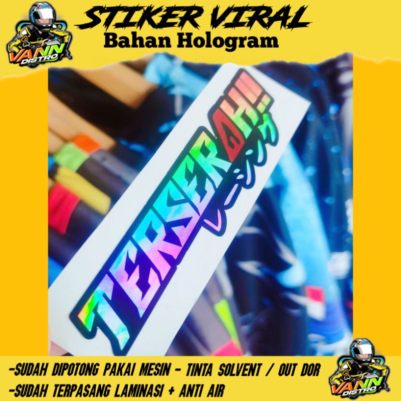 stiker TERSERAH