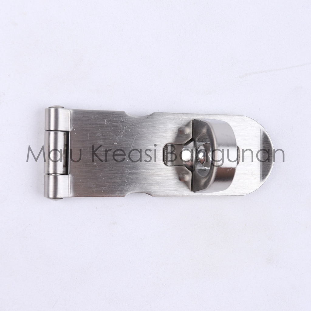 Overpal Gembok SOLIGEN Large Stainless Steel Grendel Kunci Pintu Over Pal Hasp Lock L