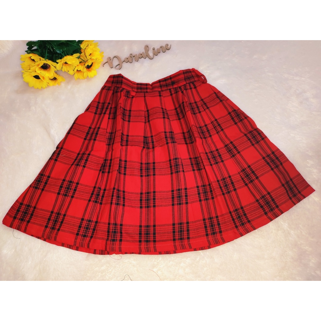 DARALINE TARTAN SKIRT ~ ROK MINI KOTAK-KOTAK JAPAN STYLE