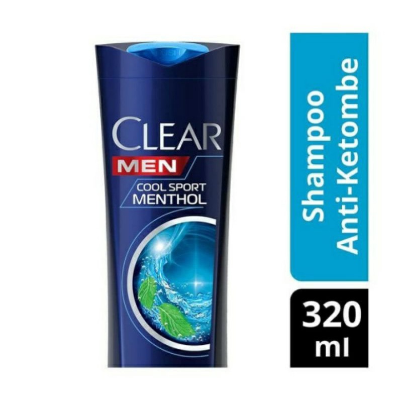 Cear men sampo Cool sport menthol 300 ml