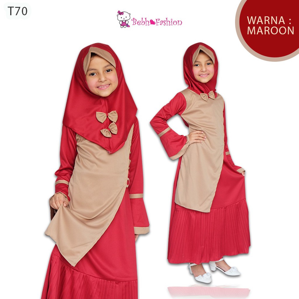 BAJU GAMIS ANAK PEREMPUAN - GAMIS ANAK PEREMPUAN MURAH | Shopee Indonesia