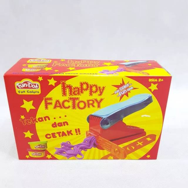 Fun doh happy factory fundoh mainan lilin anak anak SNI / fundooh lilin mainan anak anak S1